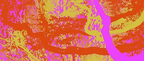 abstraktes Muster in verschiedenen Farben