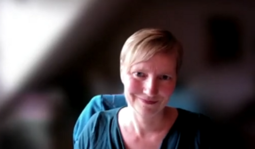 Screenshot Webinar - Andrea Zimmermann