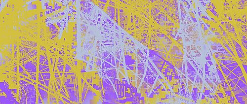 abstraktes Muster in verschiedenen Farben