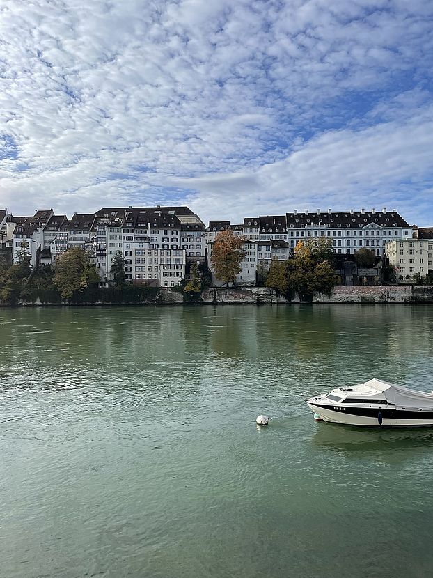 Panoramabild Rheinsprung Basel